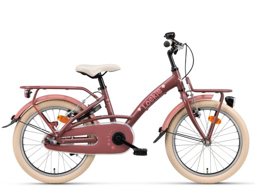 Loekie Prinses 18 inch Bruinrood